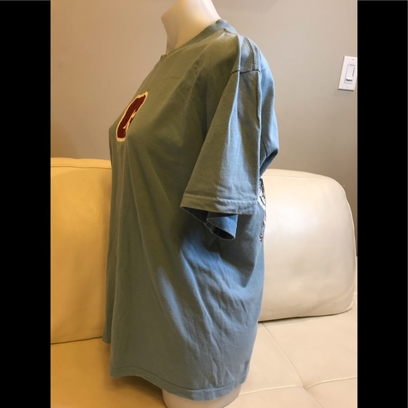 Men’s And1 Blue Crew Neck Short Sleeve T-Shirt - Picture 3 of 9